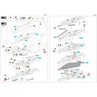 Star Wars - Unpainted Imperial Light Cruiser Ship Figure Model Kit (Steel, Challenging Difficulty) - Fascinations - Metal Earth Premium Series