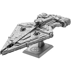 Star Wars - Unpainted Imperial Light Cruiser Ship Figure Model Kit (Steel, Challenging Difficulty) - Fascinations - Metal Earth Premium Series