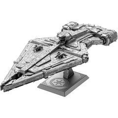 Star Wars - Unpainted Imperial Light Cruiser Ship Figure Model Kit (Steel, Challenging Difficulty) - Fascinations - Metal Earth Premium Series