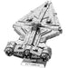 Star Wars - Unpainted Imperial Light Cruiser Ship Figure Model Kit (Steel, Challenging Difficulty) - Fascinations - Metal Earth Premium Series