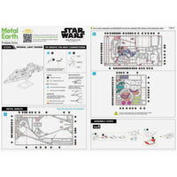 Star Wars - Unpainted Imperial Light Cruiser Ship Figure Model Kit (Steel, Ch...- Image 8