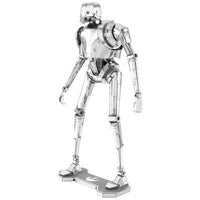 Star Wars - Unpainted K-2SO Figure Model Kit (Steel, Expert Difficulty) - Fascinations - Metal Earth Series