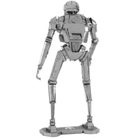 Star Wars - Unpainted K-2SO Figure Model Kit (Steel, Expert Difficulty) - Fascinations - Metal Earth Series
