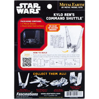 Star Wars - Unpainted Kylo Ren's Command Shuttle Figure Model Kit (Steel, Cha...- Image 3