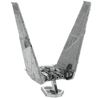 Star Wars - Unpainted Kylo Ren's Command Shuttle Figure Model Kit (Steel, Cha...- Image 4