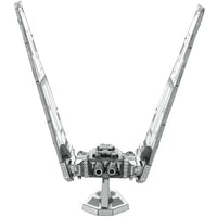 Star Wars - Unpainted Kylo Ren's Command Shuttle Figure Model Kit (Steel, Challenging Difficulty) - Fascinations - Metal Earth Series