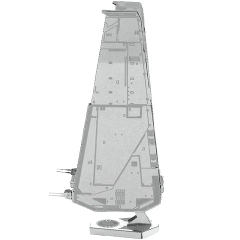 Star Wars - Unpainted Kylo Ren's Command Shuttle Figure Model Kit (Steel, Challenging Difficulty) - Fascinations - Metal Earth Series - Image 5