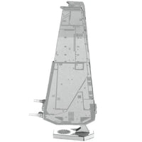 Star Wars - Unpainted Kylo Ren's Command Shuttle Figure Model Kit (Steel, Challenging Difficulty) - Fascinations - Metal Earth Series