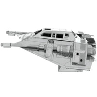 Star Wars - Unpainted Snowspeeder Figure Model Kit (Steel, Moderate Difficulty) - Fascinations - Metal Earth Series