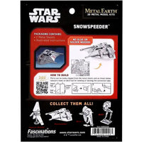 Star Wars - Unpainted Snowspeeder Figure Model Kit (Steel, Moderate Difficult...- Image 3