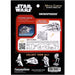 Star Wars - Unpainted Snowspeeder Figure Model Kit (Steel, Moderate Difficulty) - Fascinations - Metal Earth Series