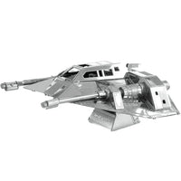 Star Wars - Unpainted Snowspeeder Figure Model Kit (Steel, Moderate Difficulty) - Fascinations - Metal Earth Series