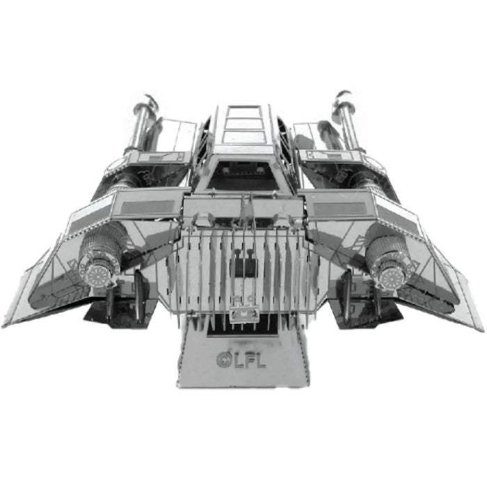 Star Wars - Unpainted Snowspeeder Figure Model Kit (Steel, Moderate Difficulty) - Fascinations - Metal Earth Series
