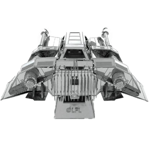 Star Wars - Unpainted Snowspeeder Figure Model Kit (Steel, Moderate Difficulty) - Fascinations - Metal Earth Series - Image 4