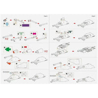 Star Wars - Unpainted Snowspeeder Figure Model Kit (Steel, Moderate Difficult...- Image 8