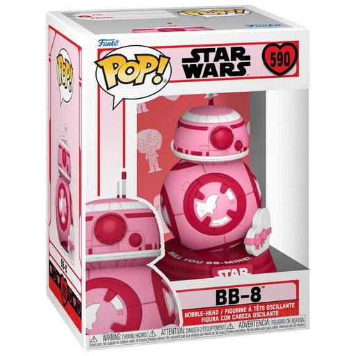 Star Wars - Valentines Day BB-8 Bobble-Head Figure (#590) - Funko - Pop! Series