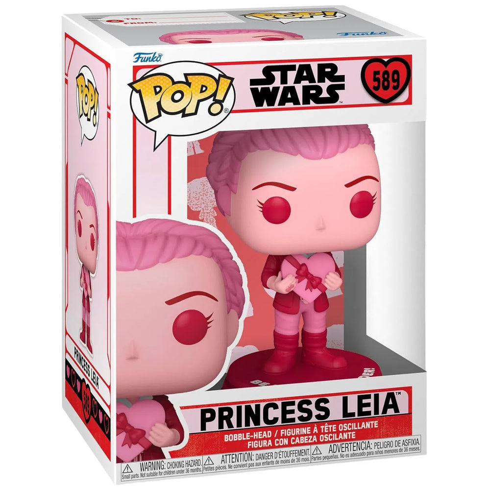 Star Wars - Valentines Day Princess Leia Figure (#589) - Funko - Pop! Series