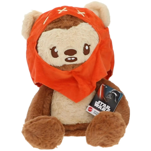 Star Wars - Wicket W. Warrick Ewok Weighted Sitting Plush (12") - Mattel - (2023)