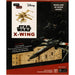 Star Wars - X-Wing 3D Wood Model Kit & Book - Insight Editions - IncrediBuilds Series - (2016)