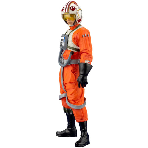 Star Wars - X-Wing Pilot Luke Skywalker Figure Model Kit (1:10 Scale, Pre-Painted) - Kotobukiya - ArtFX+ Series