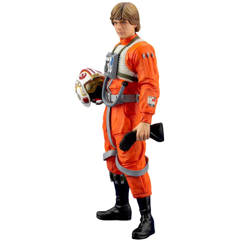 Star Wars - X-Wing Pilot Luke Skywalker Figure Model Kit (1:10 Scale, Pre-Painted) - Kotobukiya - ArtFX+ Series