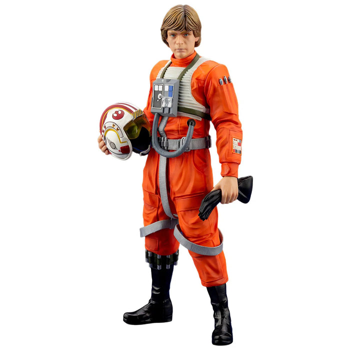 Star Wars - X-Wing Pilot Luke Skywalker Figure Model Kit (1:10 Scale, Pre-Painted) - Kotobukiya - ArtFX+ Series