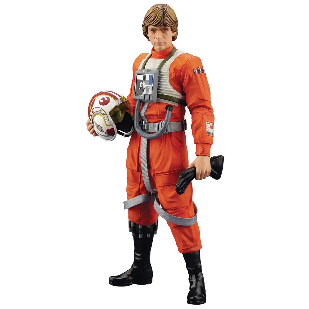 Star Wars - X-Wing Pilot Luke Skywalker Model Kit (1:10 Scale, Pre-Painted) - Kotobukiya - ArtFX+ Series