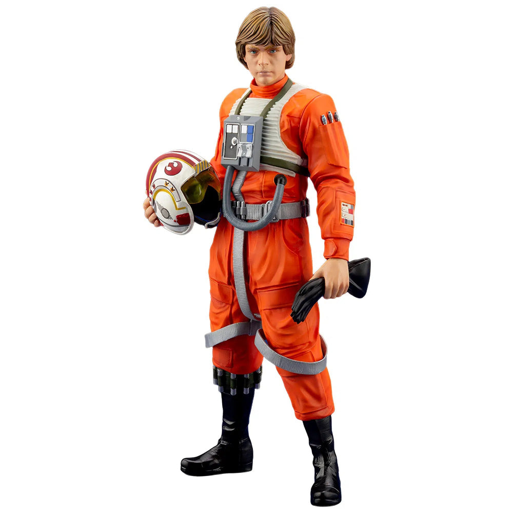 Star Wars - X-Wing Pilot Luke Skywalker Model Kit (1:10 Scale, Pre-Painted) - Kotobukiya - ArtFX+ Series