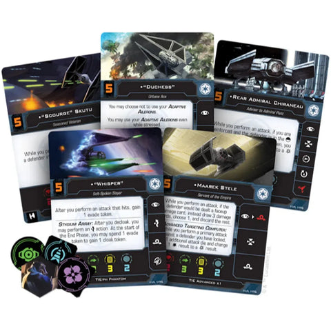 Star Wars X-Wing Second Edition Core Set - Miniature War Board Game for Family, and Adults (2 Players, Ages 14+) - Atomic Mass Games