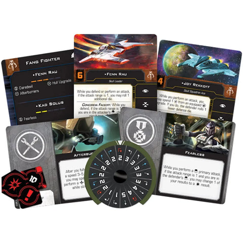 Star Wars X-Wing Second Edition Core Set - Miniature War Board Game for Family, and Adults (2 Players, Ages 14+) - Atomic Mass Games