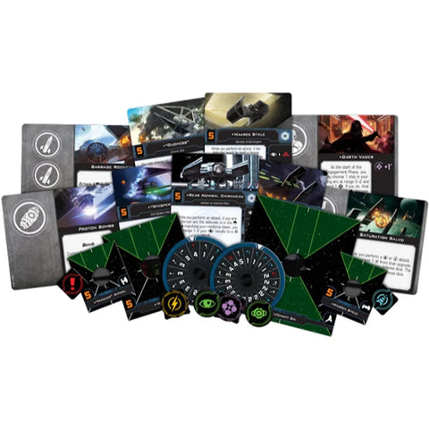 Star Wars X-Wing Second Edition Core Set - Miniature War Board Game for Family, and Adults (2 Players, Ages 14+) - Atomic Mass Games