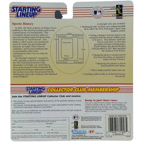 Starting Lineup [MLB: Baltimore Orioles] - Cal Ripken Jr. Baseball Figure - Kenner - 1998 Edition Series