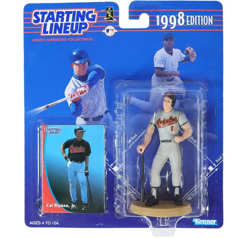 Starting Lineup [MLB: Baltimore Orioles] - Cal Ripken Jr. Baseball Figure - Kenner - 1998 Edition Series
