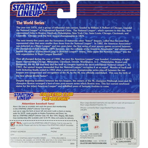 Starting Lineup [MLB: Boston Red Sox] - Nomar Garciaparra Baseball Figure - Hasbro - 1999 Edition Series