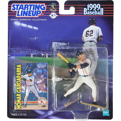 Starting Lineup [MLB: Boston Red Sox] - Nomar Garciaparra Baseball Figure - Hasbro - 1999 Edition Series