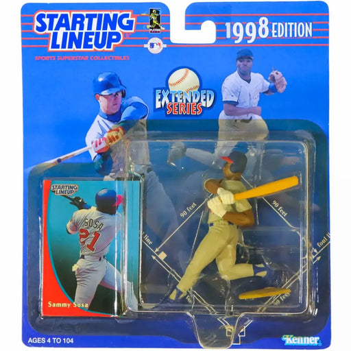 Starting Lineup [MLB: Chicago Cubs] - Sammy Sosa Baseball Figure - Kenner - 1998 Edition Extended Series
