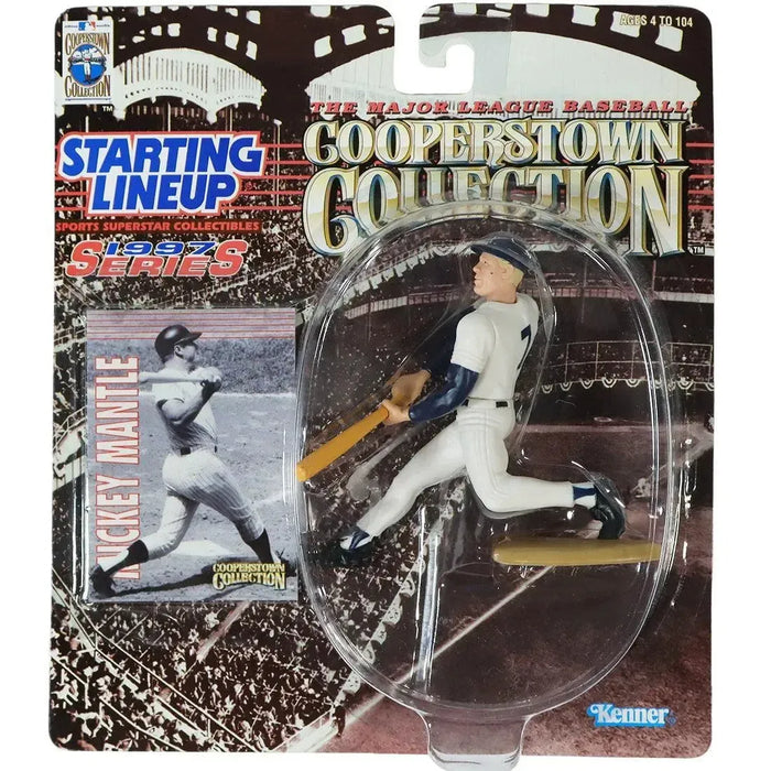 Starting Lineup [MLB: New York Yankees] - Mickey Mantle Baseball Figure - Kenner - Cooperstown Collection 1997 Edition Series