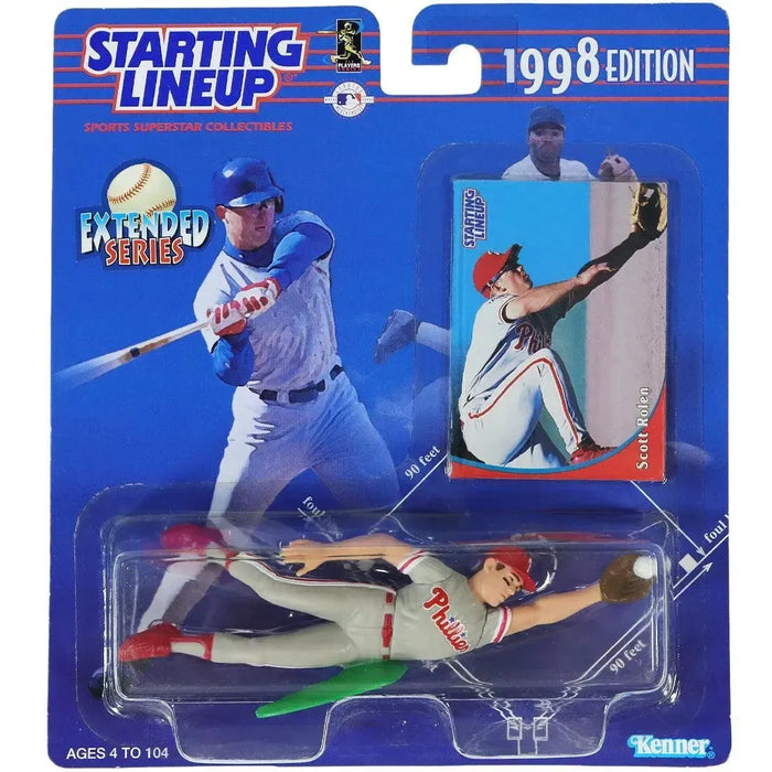 Starting Lineup [MLB: Philadelphia Phillies] - Scott Rolen Baseball Figure - Kenner - 1998 Edition Extended Series