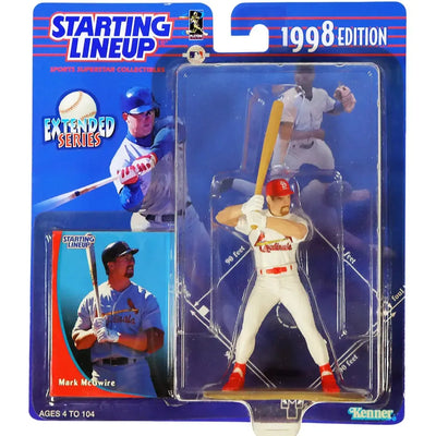 Starting Lineup [MLB: St. Louis Cardinals] - Mark McGwire Baseball Figure - Hasbro - 1998 Edition Extended Series