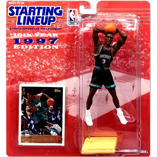 Starting Lineup [NBA: Vancouver Grizzlies] - Shareef Abdur-Rahim Basketball Figure (5") - Kenner - 10th Year 1997 Edition Series