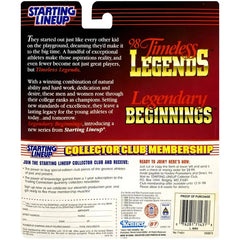 Starting Lineup [NCAA Basketball: Indiana State] - Larry Bird Basketball Figure (6") - Kenner - Legendary Beginnings Series