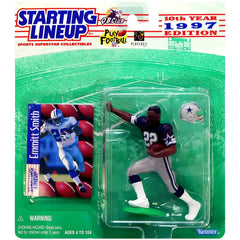 Starting Lineup [NFL: Dallas Cowboys] - Emmitt Smith Football Figure (4.5") - Kenner - 1998 Edition Series