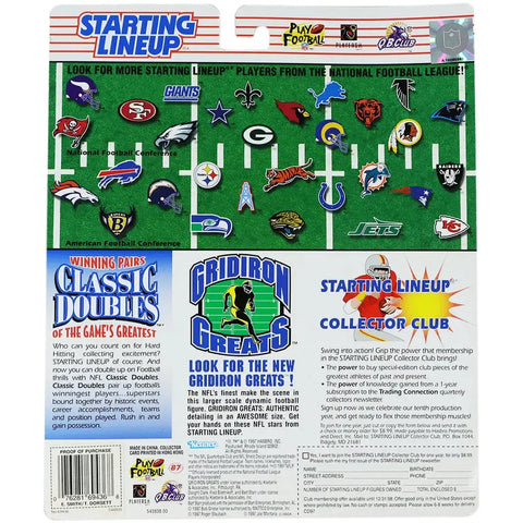 Starting Lineup [NFL: Dallas Cowboys] - Emmitt Smith & Tony Dorsett Football Figure Set - Kenner - 1997 Classic Doubles Series