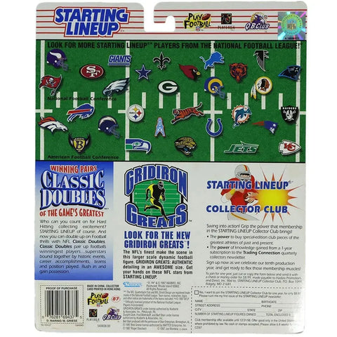 Starting Lineup [NFL: Miami Dolphins] - Dan Marino & Bob Griese Football Figure Set - Kenner - 1998 Classic Doubles Series