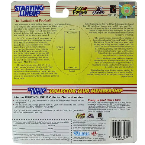 Starting Lineup [NFL: Tampa Bay Buccaneers] - Mike Alstott Football Figure - Kenner - 1998 Edition Extended Series