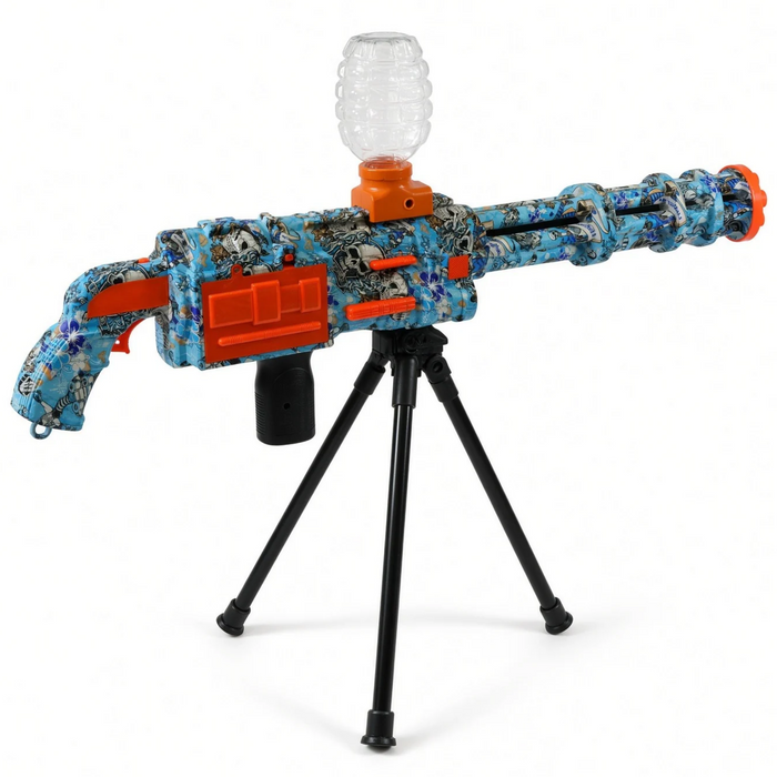 Stealthfire – Blue Dragon Gatling-Style Gel Bead Blaster with Tripod (Electric Powered)