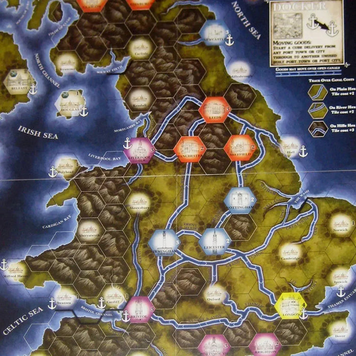 Steam: Rails to Riches [Map Expansion #2] - Board Game Expansion - Mayfair Games