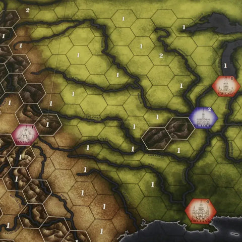 Steam: Rails to Riches [Map Expansion #3] - Board Game Expansion - Mayfair Games