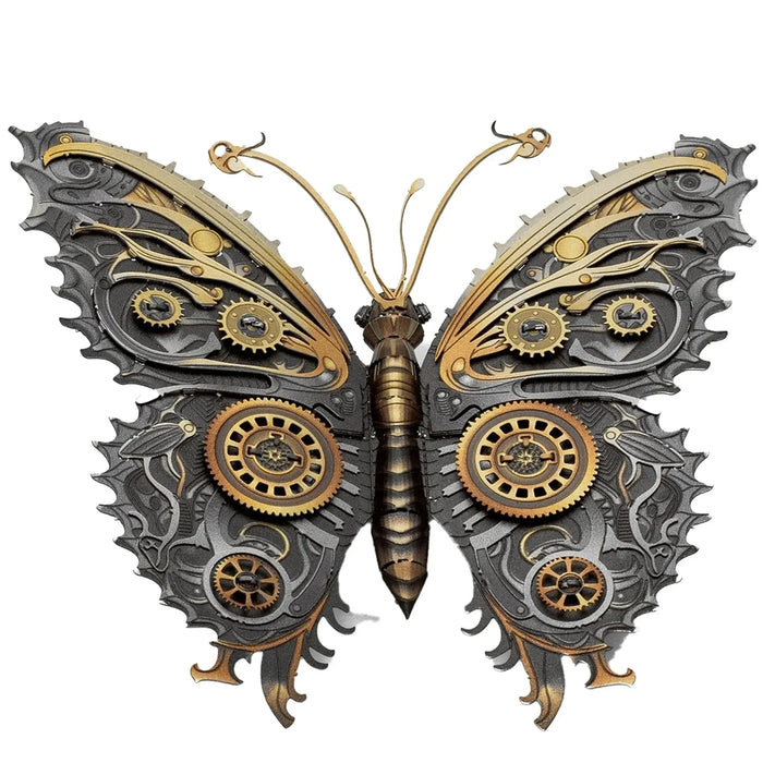 Steampunk Butterfly Figure Model Kit (Steel, Easy Difficulty) - Fascinations - Metal Earth Series - (2024)