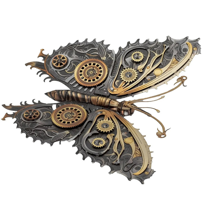 Steampunk Butterfly Figure Model Kit (Steel, Easy Difficulty) - Fascinations - Metal Earth Series - (2024)